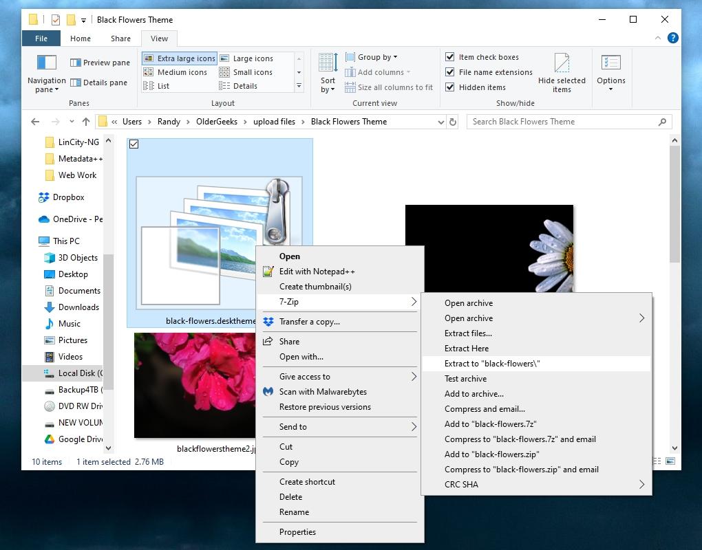 7-Zip v25.01 - Free Download - OlderGeeks.com Freeware Downloads