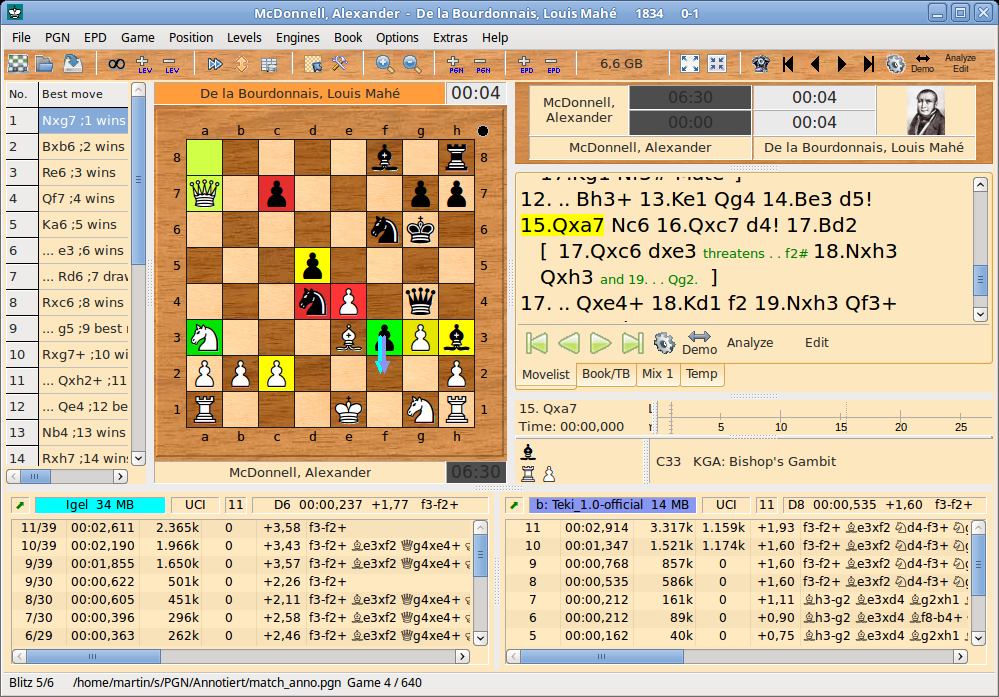 Free Creatica Chess Game Analyzer for MS Windows by Arkadi