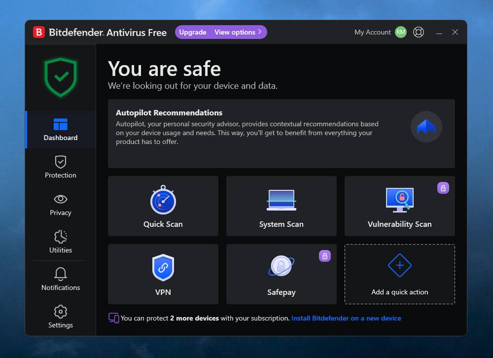 BitDefender Antivirus Free Edition v27.0.59.332 - Free Download ...