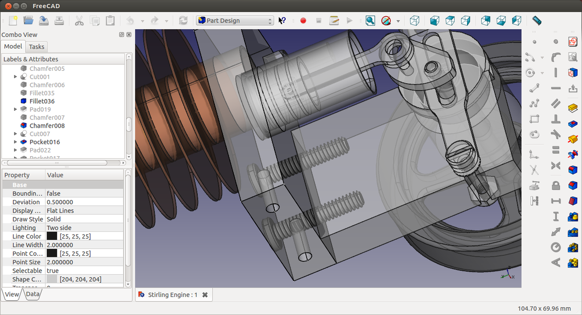 FreeCad: export sketch to SVG/DXF - YouTube