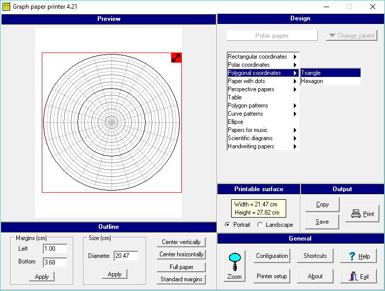 Graph Paper Printer v4.03