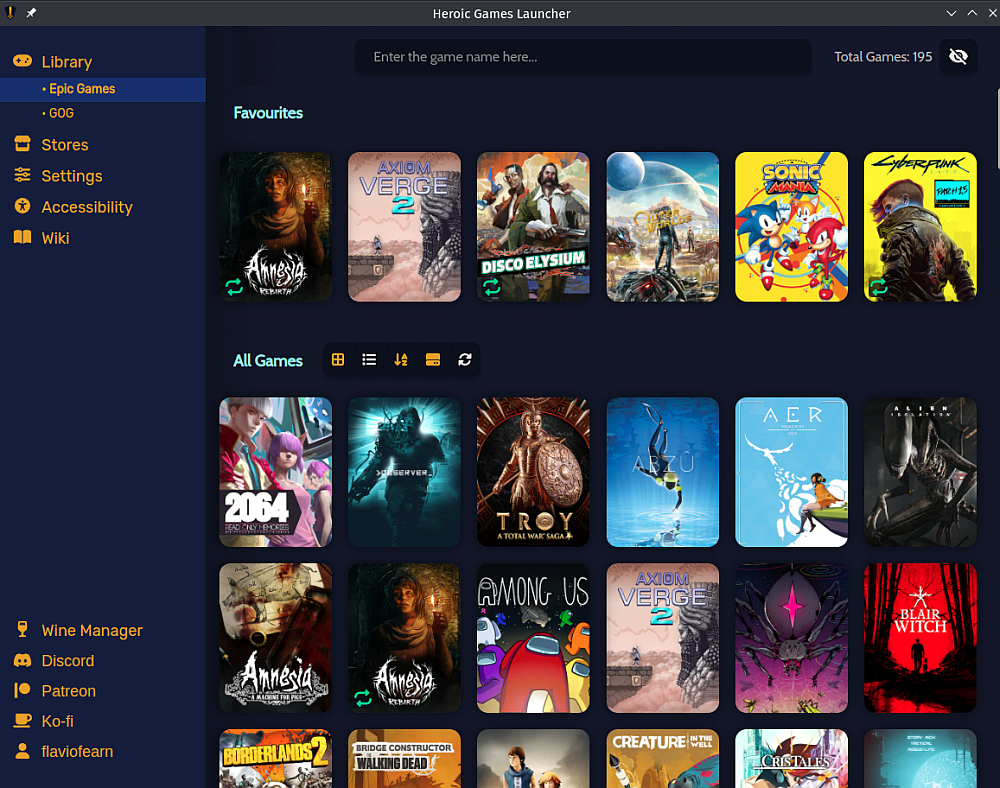 Heroic Games Launcher is a new unofficial Epic Games Store for