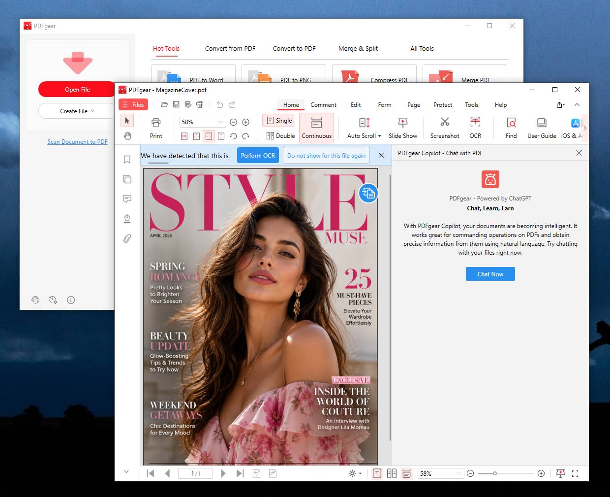 PDFgear v2.1.15 - Free Download - OlderGeeks.com Freeware Downloads