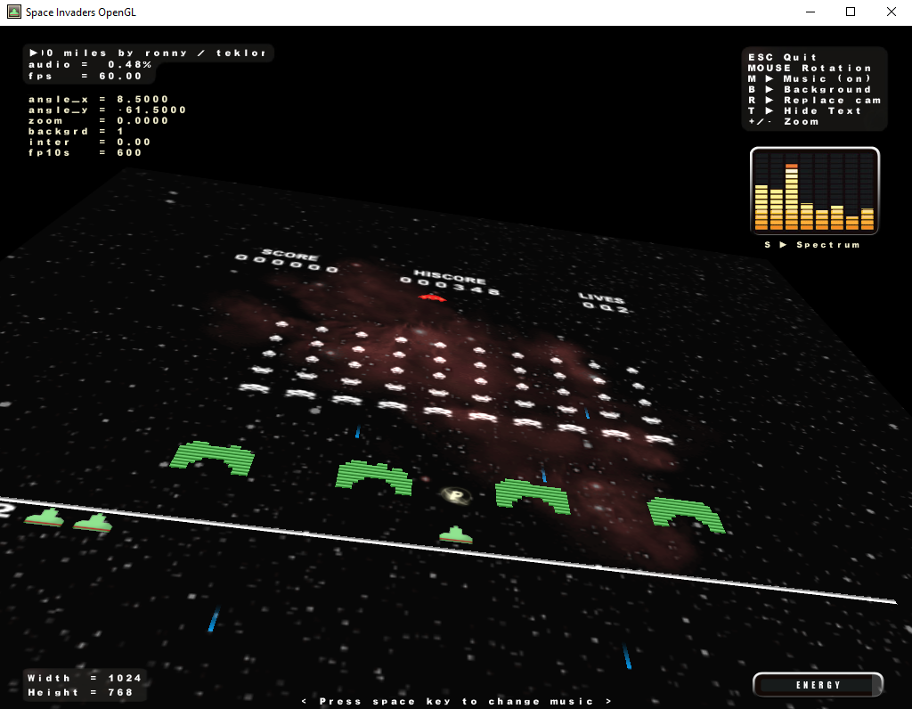 Space Invaders: Khám phá thế giới giả tưởng với trò chơi Space Invaders - bước vào vai một phi công tiêu diệt những kẻ xâm lược ngoài vũ trụ. Được giới chơi game đánh giá cao về đồ họa cũng như cách chơi đầy kịch tính, trò chơi này không chỉ làm đắm say các game thủ thuở sơ khai mà còn giữ được sức hút đến tận bây giờ.