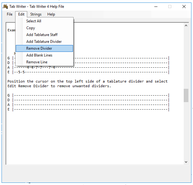 Viewing Tab Writer v4.0.1 - OlderGeeks.com Freeware Downloads
