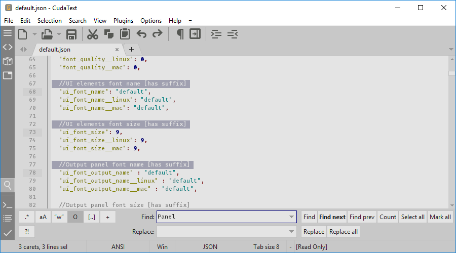 open with cudatext open with cudatext